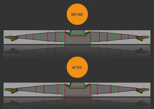 Red SkinCurves moved to DeformationWidth before and after