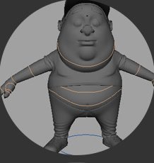 Character overview with SkinLoops visible