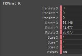 Channel Box before deleting static channels