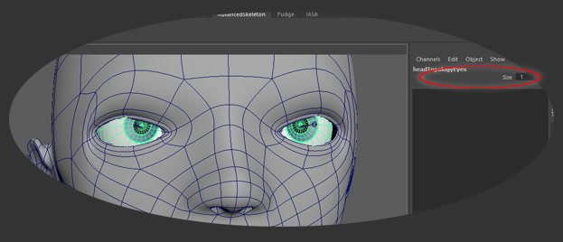 Geometry Face Retopo Eyes Create source graphic