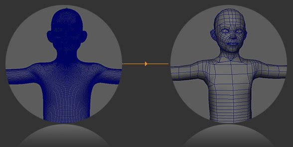 Geometry Retopo Create source graphic