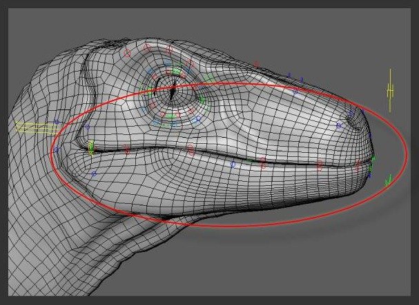 Long Snout supports creature face rigs with long snouts or jaws.
