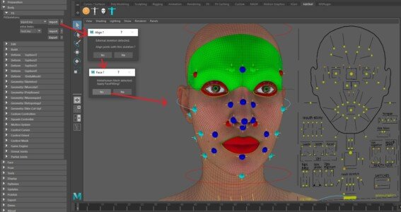 MetaHuman added to AutoFaceRig