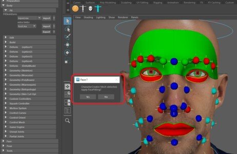 CharacterCreator4 AutoFaceRig