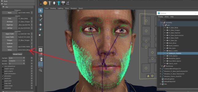 Face>Pre>Extras can now be added after Build